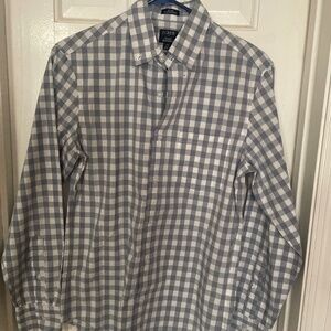 J.Crew men’s plaid button up- XS